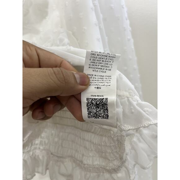 Coquette Victorian Milkmaid Y2K Romance Crop Top L Fairy Whimsical Dainty Ballet - Picture 9 of 16